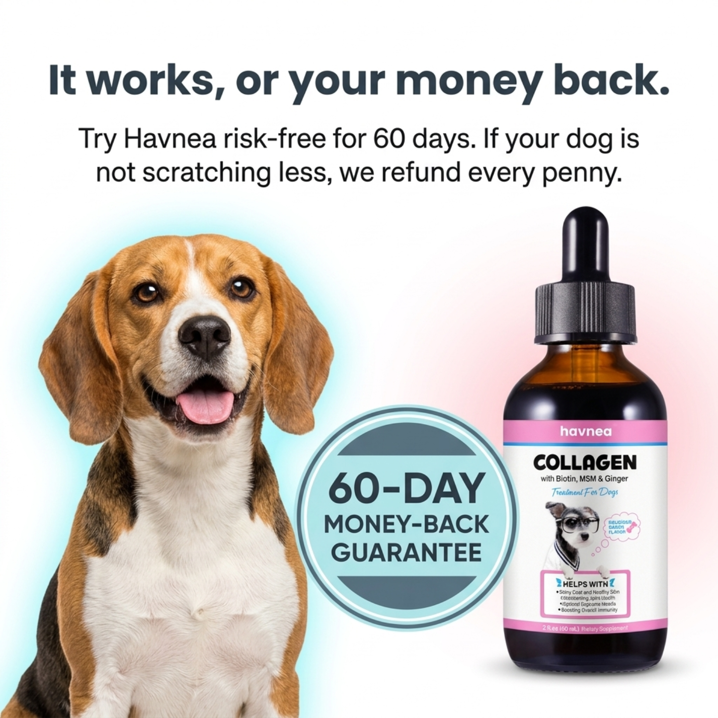 Havnea Liquid Collagen for Itchy Skin & Allergies