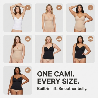 3-in-1 Built-In Bra Shaper Cami