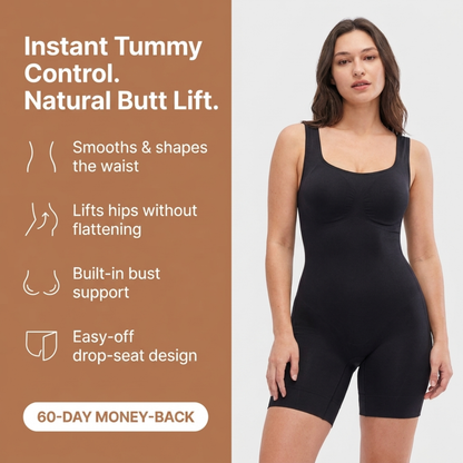 Sculpting Bodysuit | Tummy Control, Butt Lift & Easy-Off Design