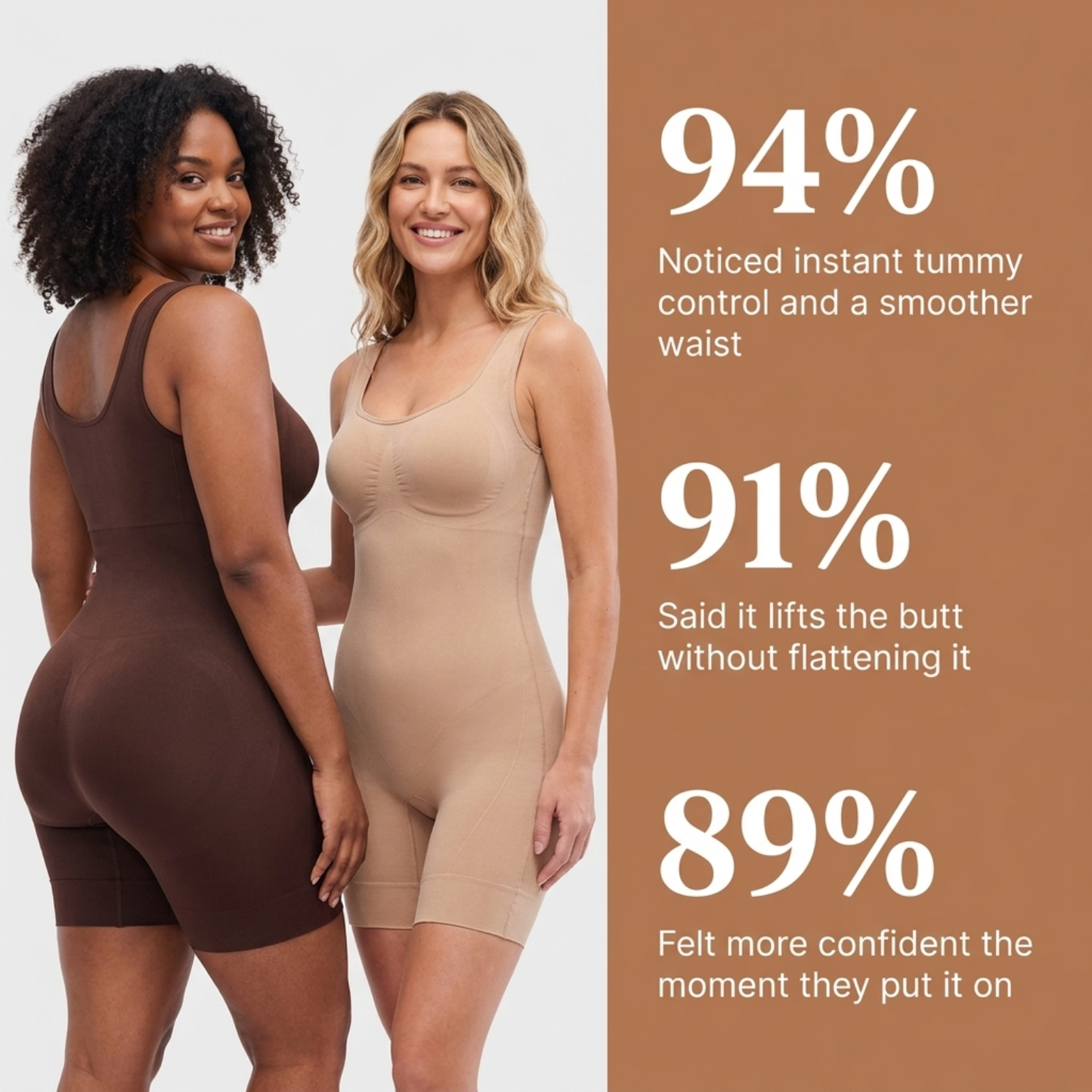 Sculpting Bodysuit | Tummy Control, Butt Lift & Easy-Off Design