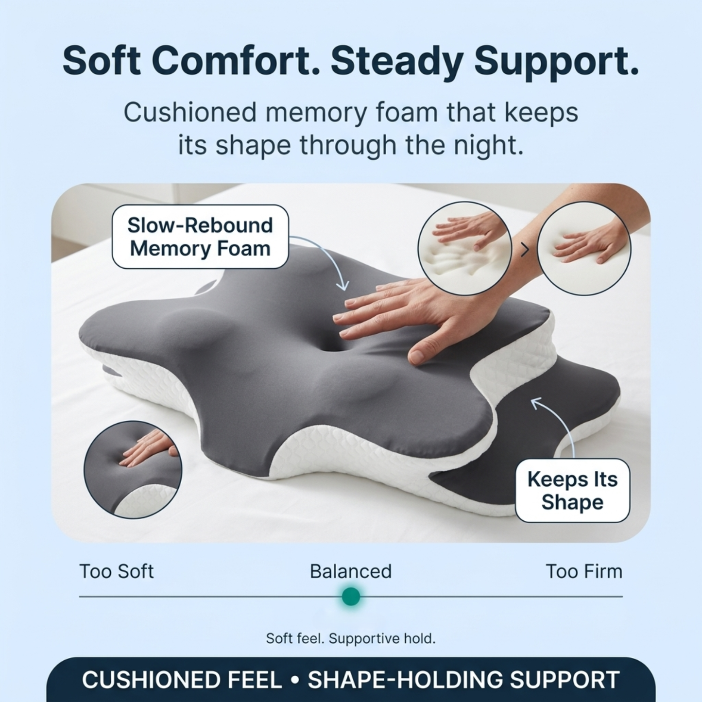 Nuvora - The Body Align Pillow