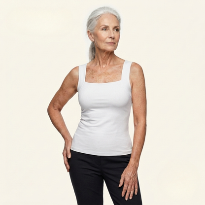 Velora Built-In Bra Comfort Tank.